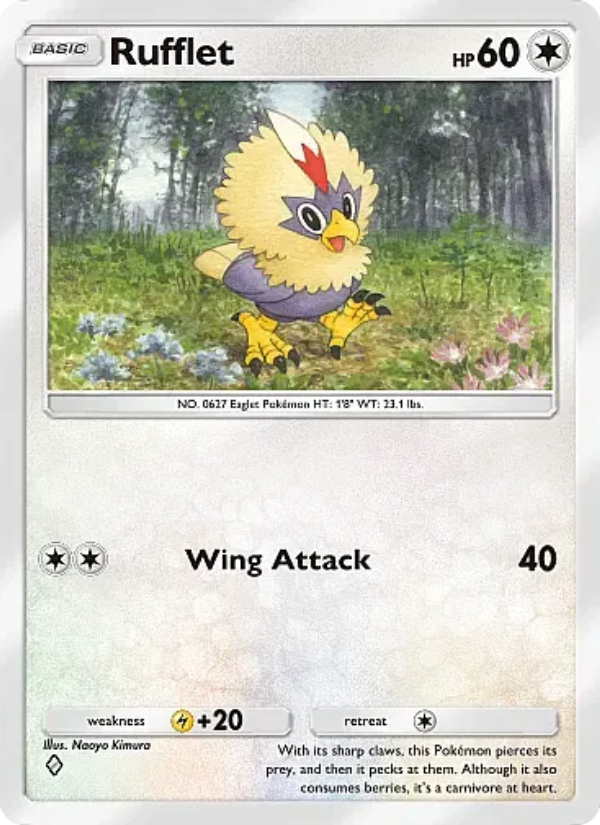 Rufflet - Pokémon TCG Card