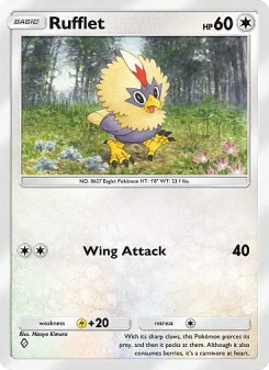 Rufflet - pokemon TCG Card