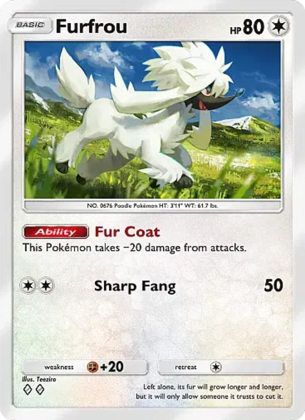 Furfrou - Pokémon TCG Card