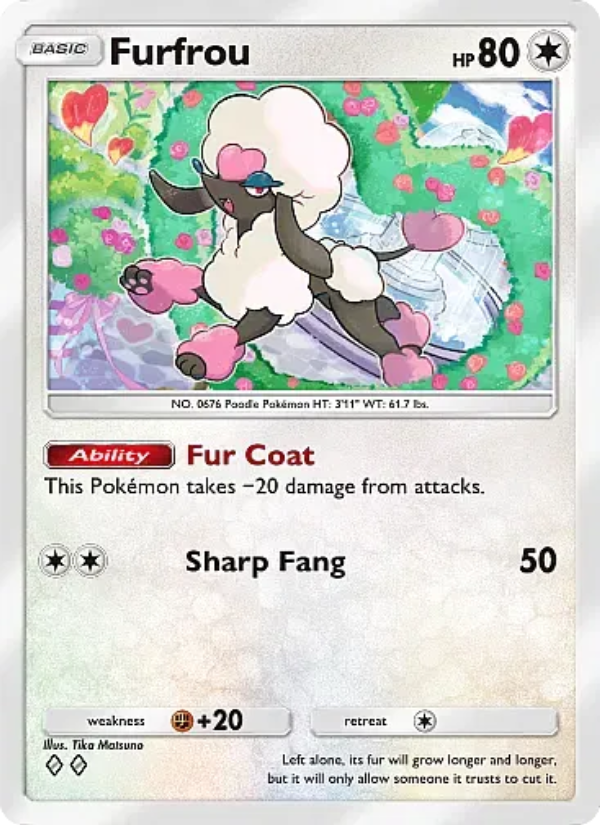 Furfrou - Pokémon TCG Card