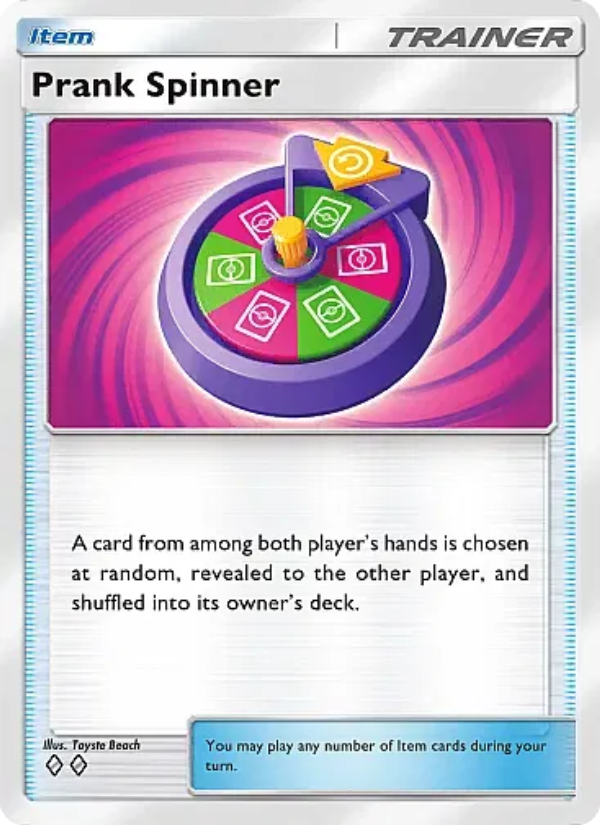 Prank Spinner - Pokémon TCG Card
