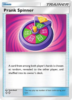 Prank Spinner - pokemon TCG Card