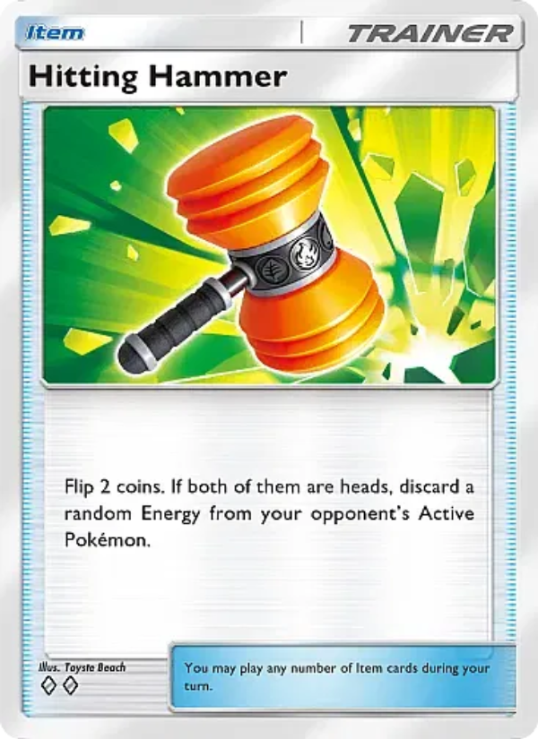 Hitting Hammer - Pokémon TCG Card
