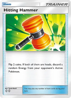 Hitting Hammer - pokemon TCG Card