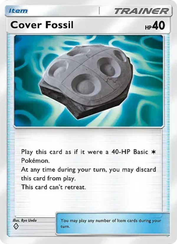 Cover Fossil - Pokémon TCG Card