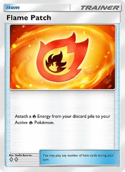 Flame Patch - pokemon TCG Card