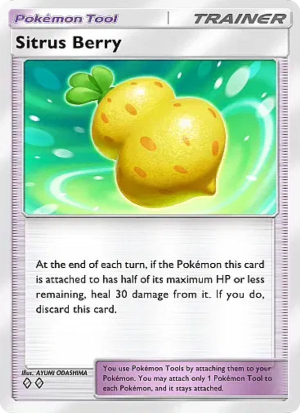Sitrus Berry - Pokémon TCG Card
