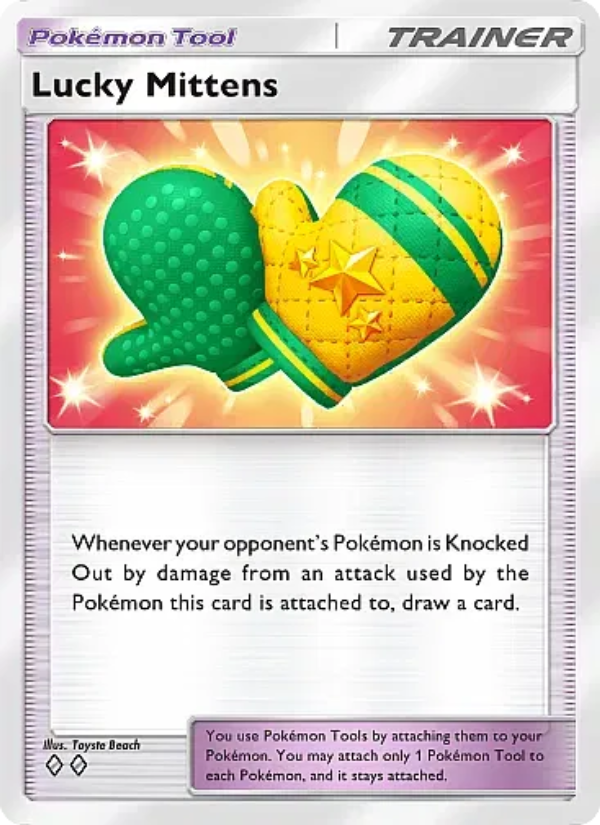 Lucky Mittens - Pokémon TCG Card