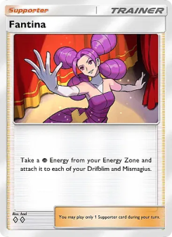 Fantina - pokemon TCG Card