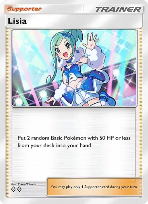 Lisia - Pokémon TCG Card