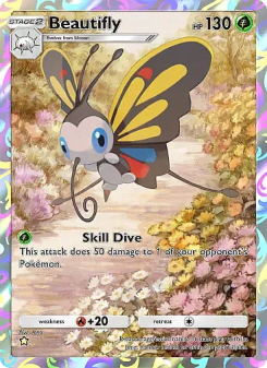 Beautifly - pokemon TCG Card