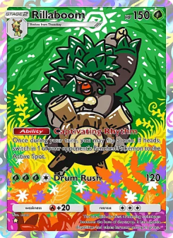 Rillaboom - pokemon TCG Card