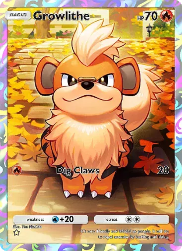 Growlithe - Pokémon TCG Card
