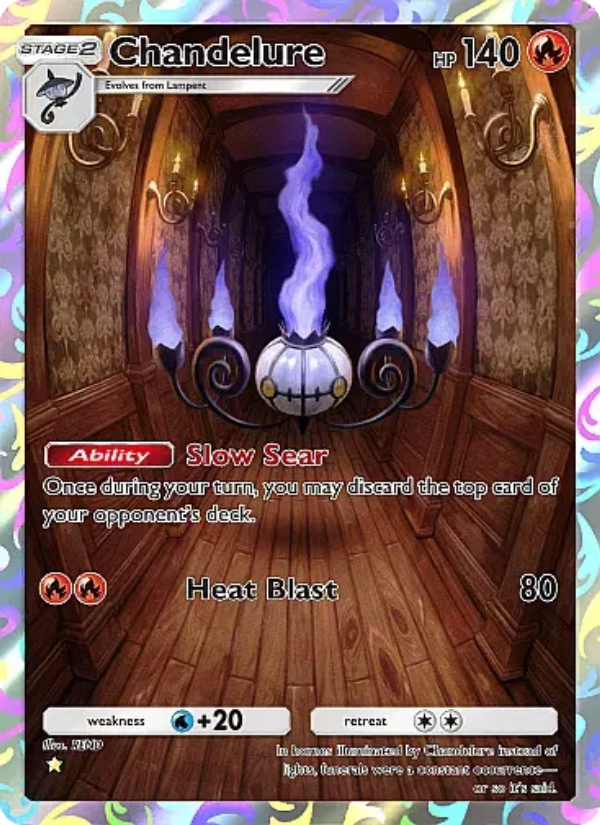 Chandelure - Pokémon TCG Card