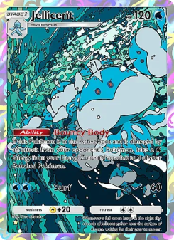 Jellicent - pokemon TCG Card