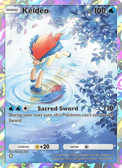 Keldeo - pokemon TCG Card