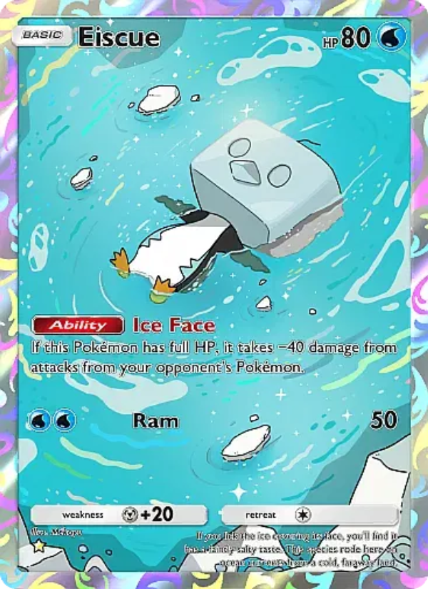 Eiscue - Pokémon TCG Card