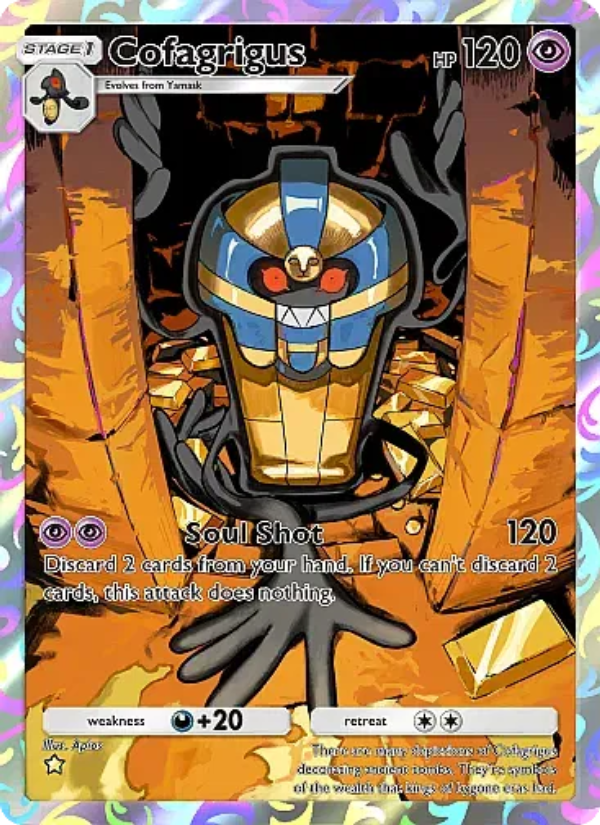 Cofagrigus - Pokémon TCG Card