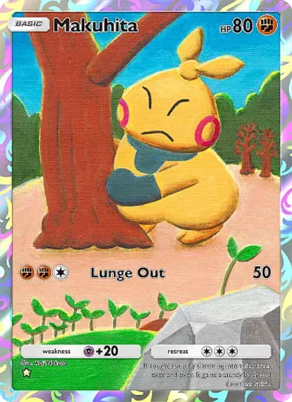Makuhita - Pokémon TCG Card