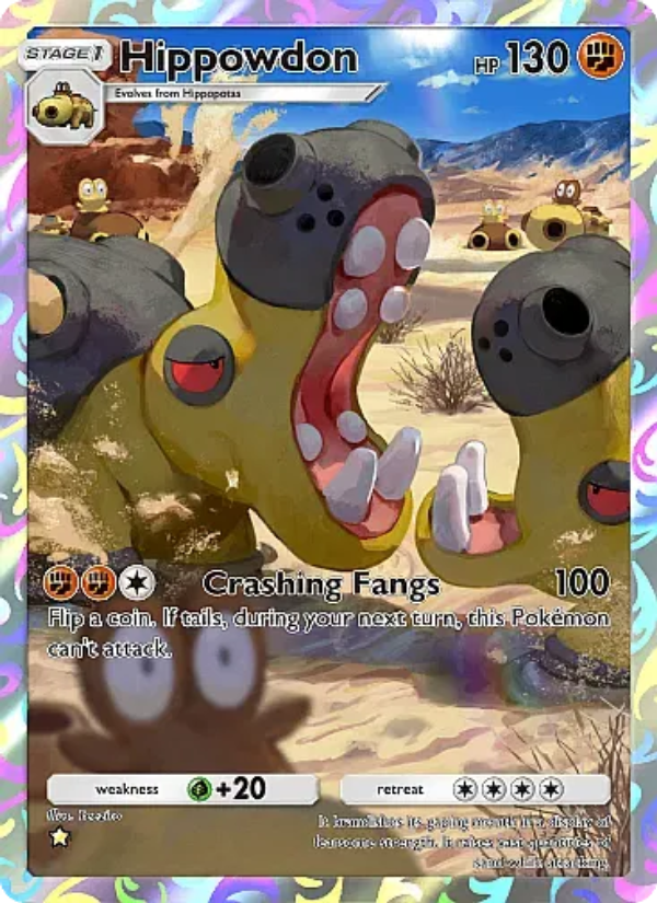 Hippowdon - Pokémon TCG Card