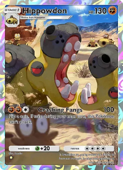 Hippowdon - pokemon TCG Card