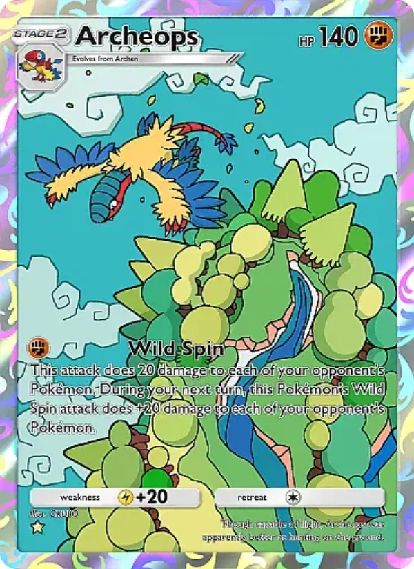 Archeops - Pokémon TCG Card