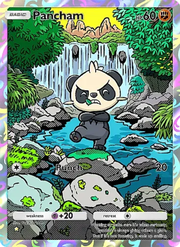 Pancham - Pokémon TCG Card