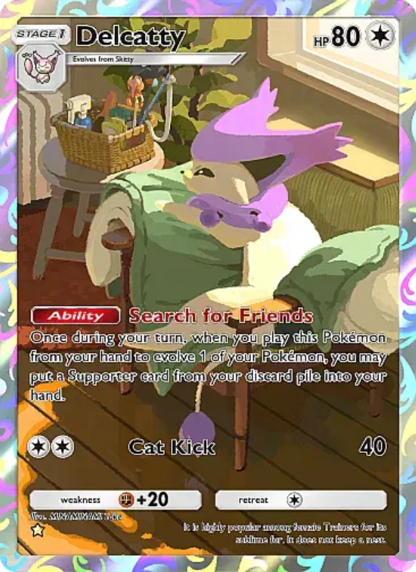 Delcatty - Pokémon TCG Card