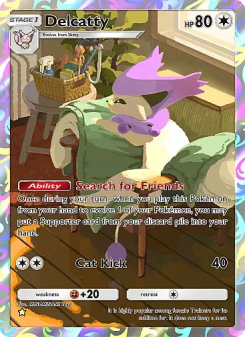 Delcatty - pokemon TCG Card