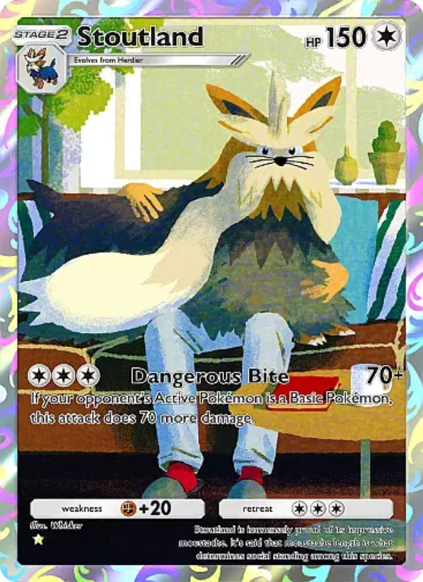 Stoutland - Pokémon TCG Card