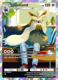Stoutland - pokemon TCG Card