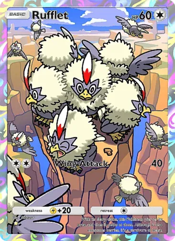 Rufflet - Pokémon TCG Card
