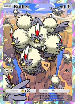 Rufflet - pokemon TCG Card