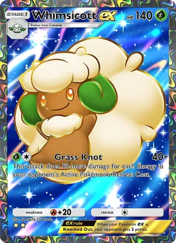 Whimsicott ex - Pokémon TCG Card