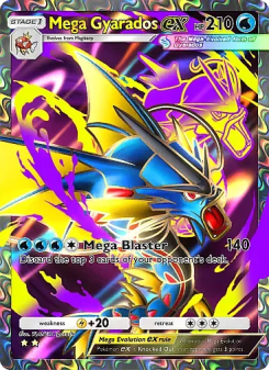 Mega Gyarados ex - pokemon TCG Card