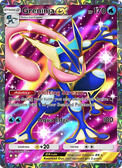 Greninja ex - pokemon TCG Card