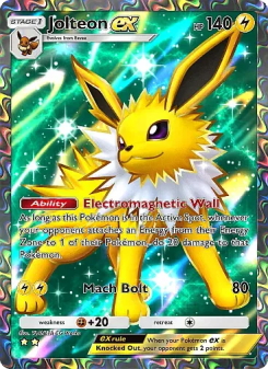 Jolteon ex - pokemon TCG Card