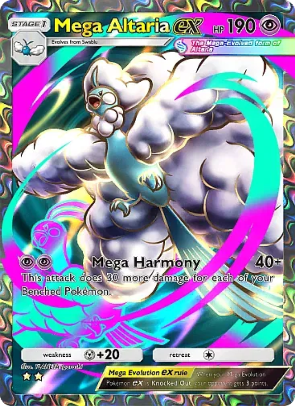 Mega Altaria ex - Pokémon TCG Card