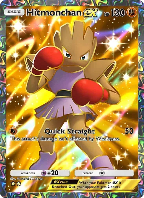 Hitmonchan ex - Pokémon TCG Card