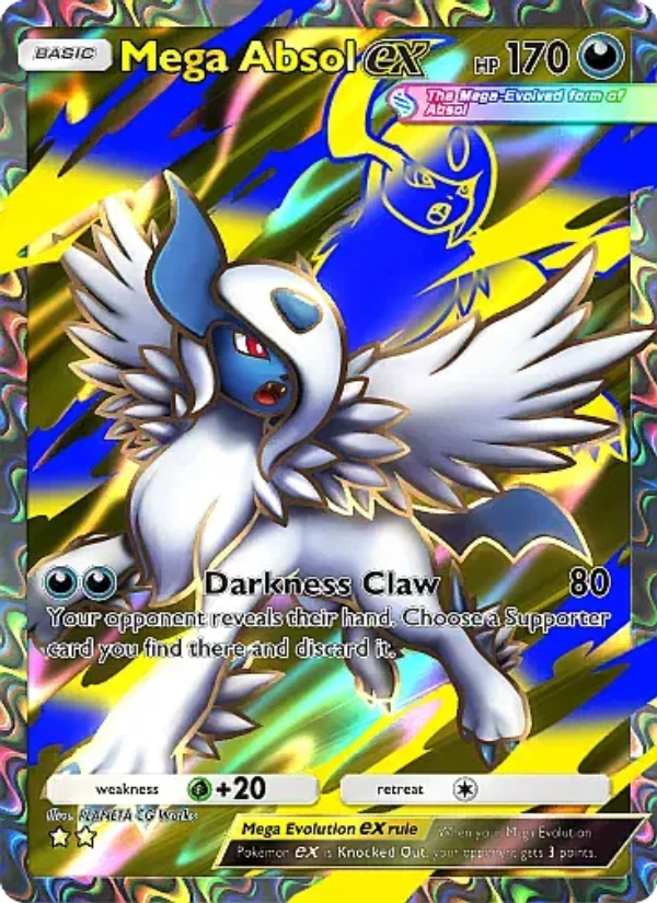 Mega Absol ex - Pokémon TCG Card