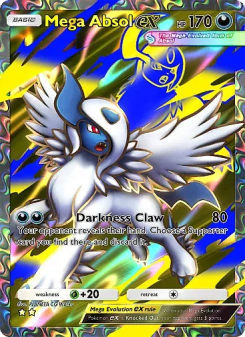 Mega Absol ex - pokemon TCG Card