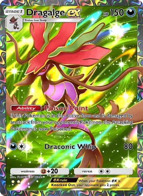 Dragalge ex - Pokémon TCG Card