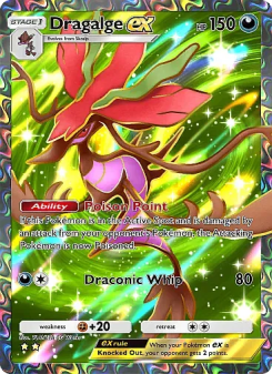 Dragalge ex - pokemon TCG Card
