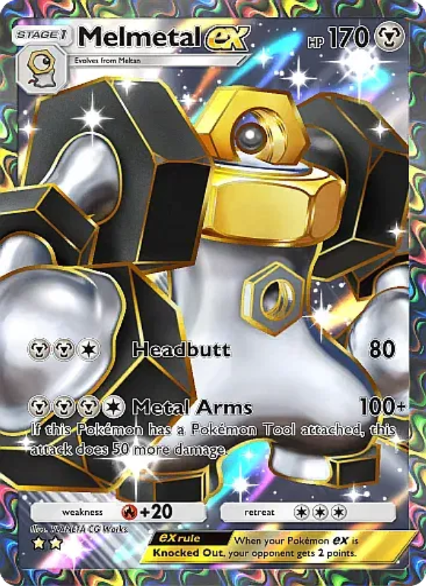 Melmetal ex - Pokémon TCG Card