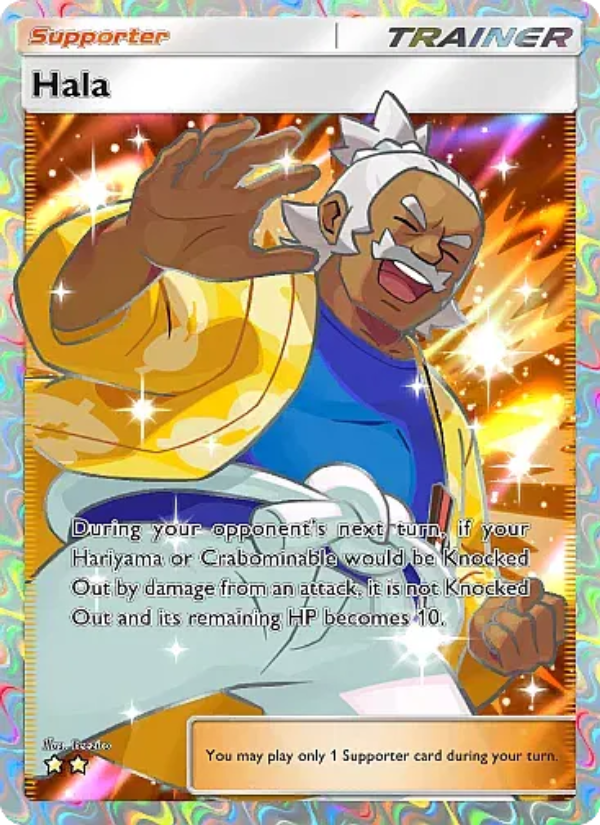 Hala - Pokémon TCG Card