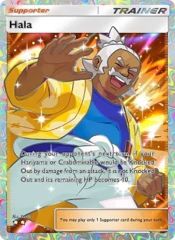 Hala - pokemon TCG Card