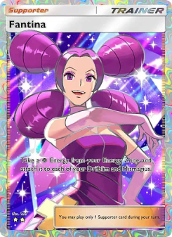 Fantina - pokemon TCG Card