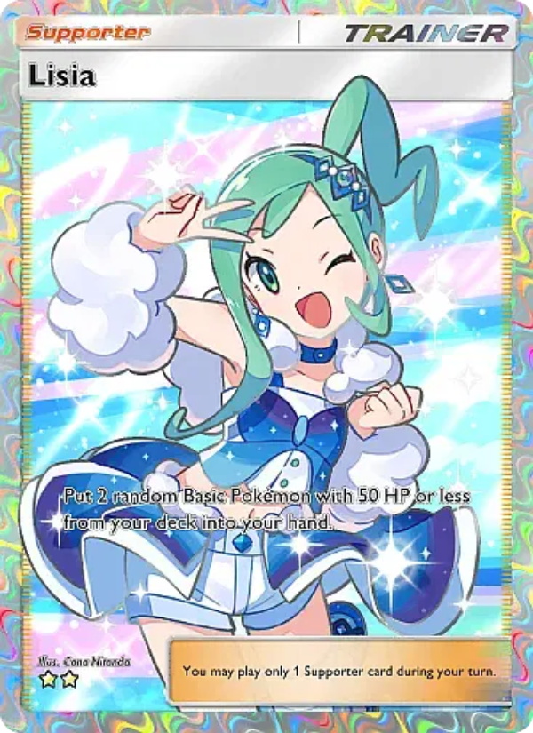 Lisia - Pokémon TCG Card