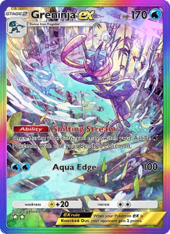 Greninja ex - pokemon TCG Card
