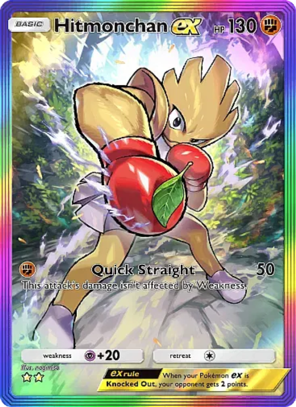 Hitmonchan ex - Pokémon TCG Card
